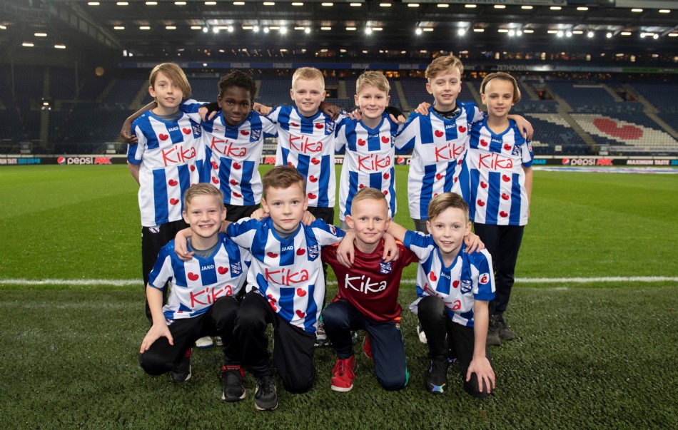 sc Heerenveen presenteert nieuwe jeugdspelers